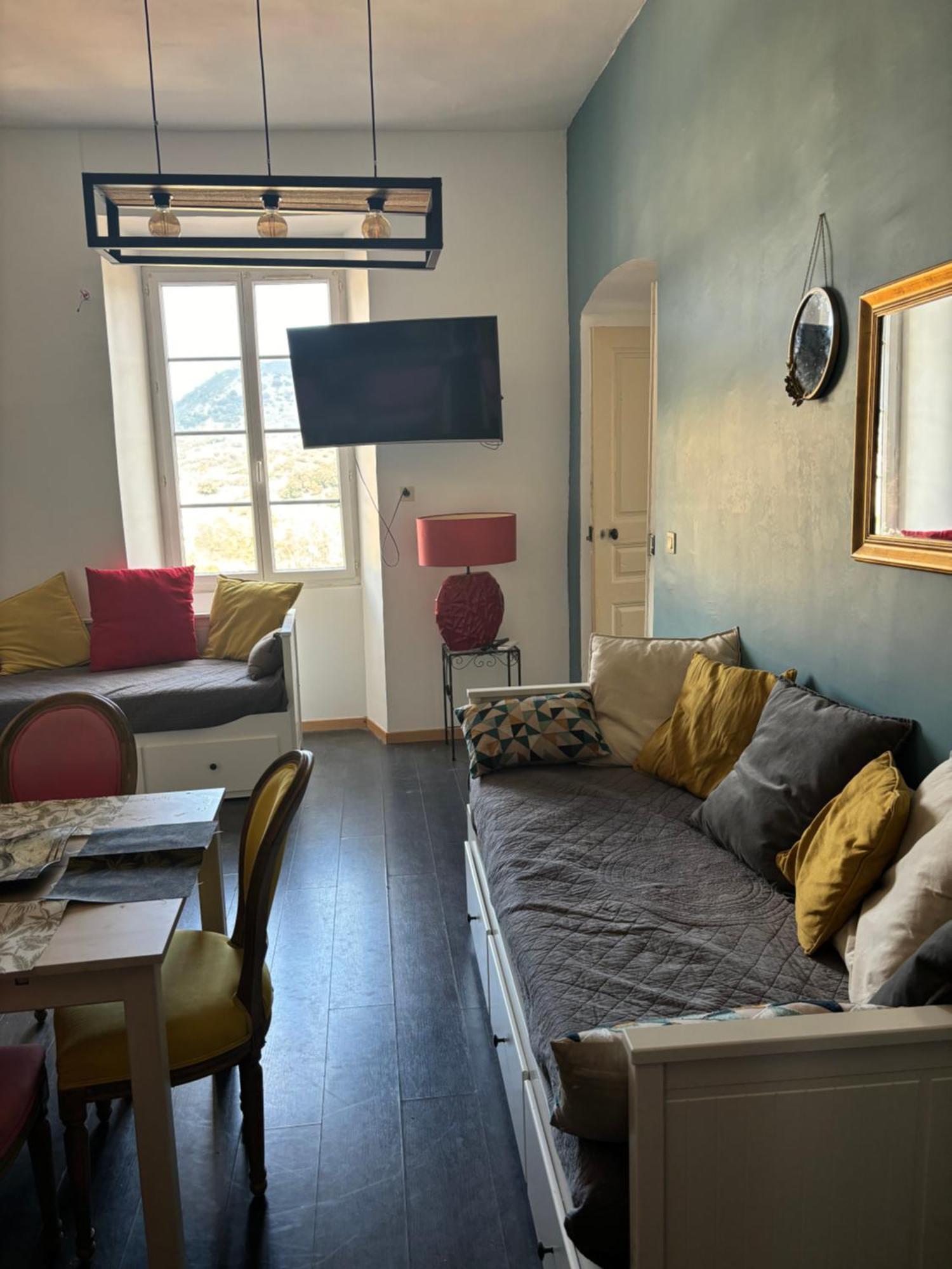 Appartement De Caractere Superficie 50 M2 Corte  Buitenkant foto